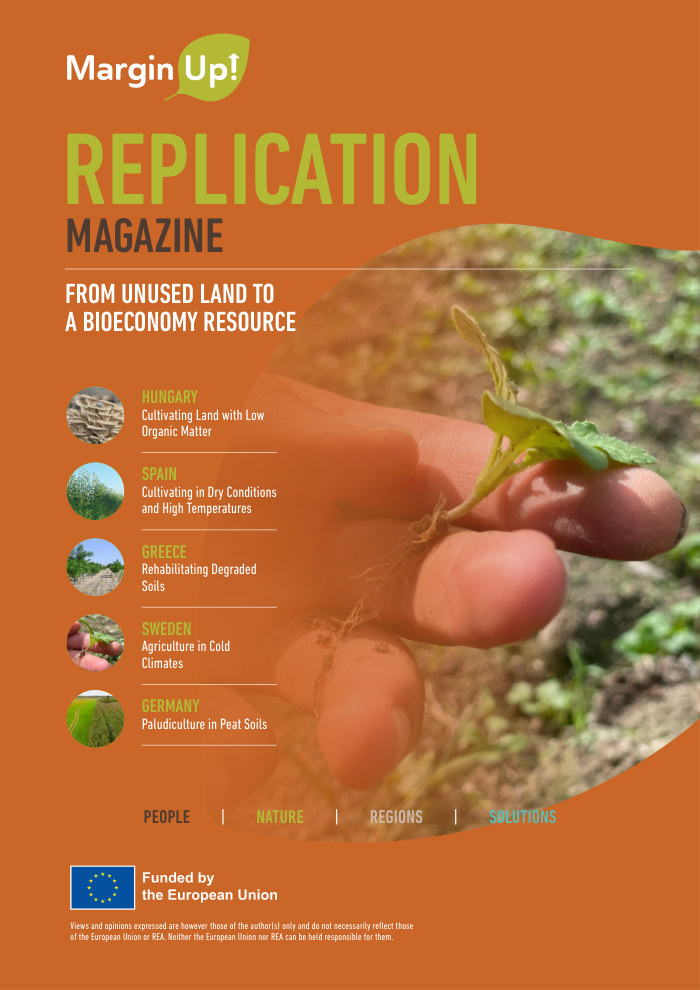 Replication Magazine cover: From unused land to a bioeconomy resource